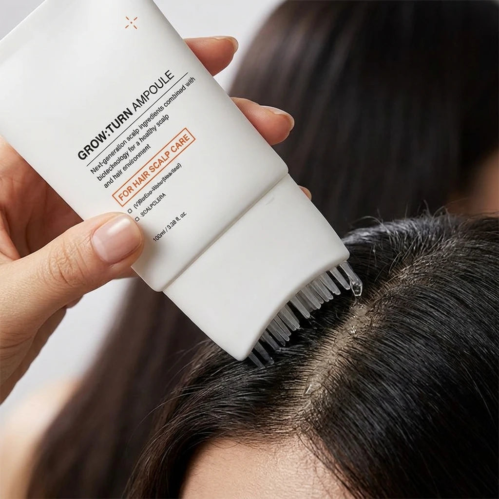 Scalp essence dropper and lightweight texture
