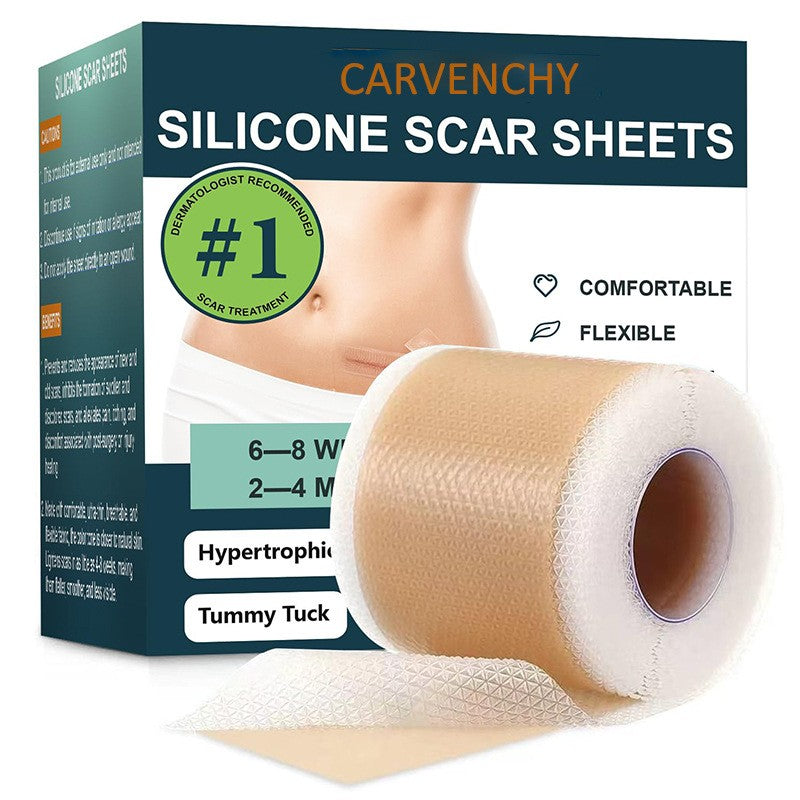 Lumivie Skin Smoothing Silicone Tape two backing styles for skin tone match