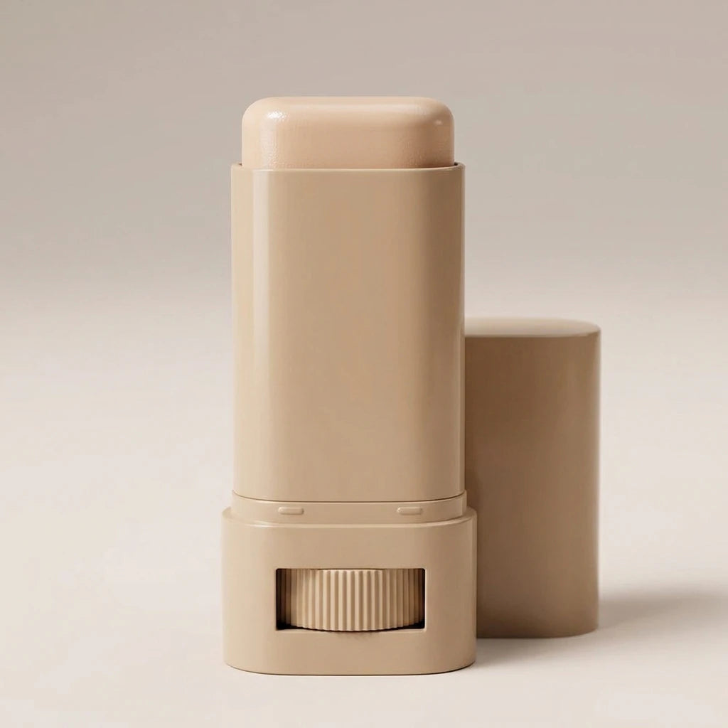 Foundation stick creamy texture twist up design