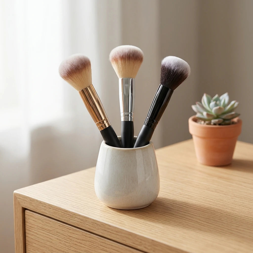 Dual-end brush precision concealer tip detail