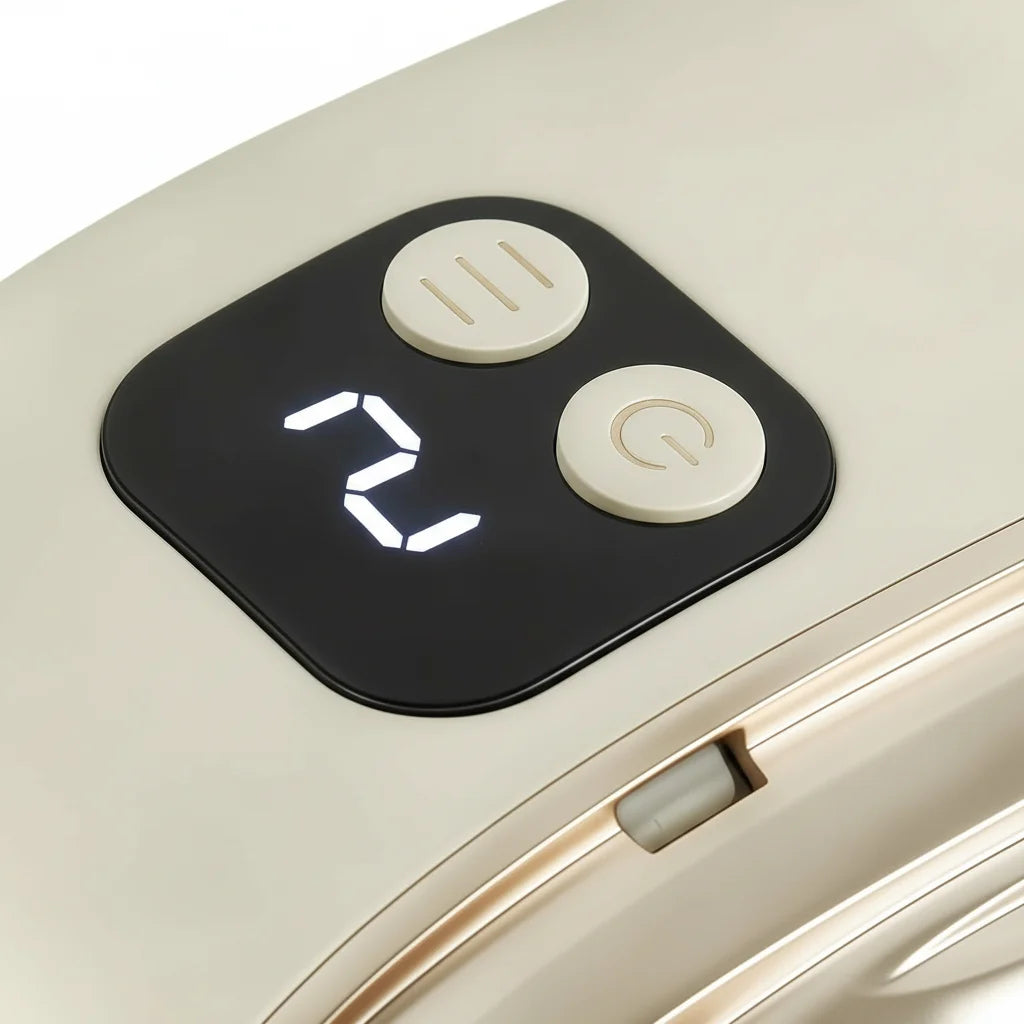 Electric nail trimmer USB rechargeable port