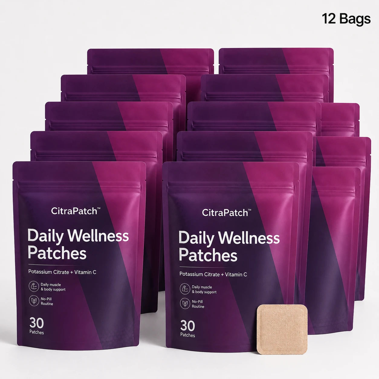 Lumivie CitraPatch 12 Bags variant pack 360 patches