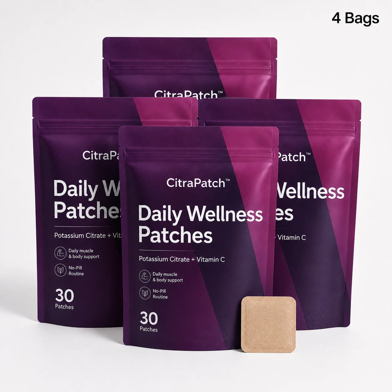 Lumivie CitraPatch 4 Bags variant pack 120 patches