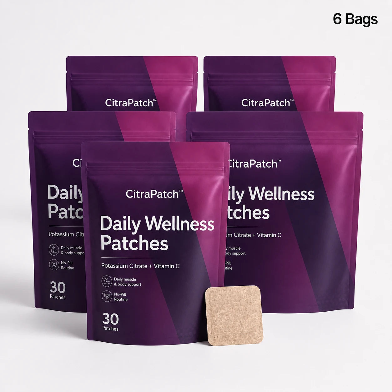 Lumivie CitraPatch 6 Bags variant pack 180 patches