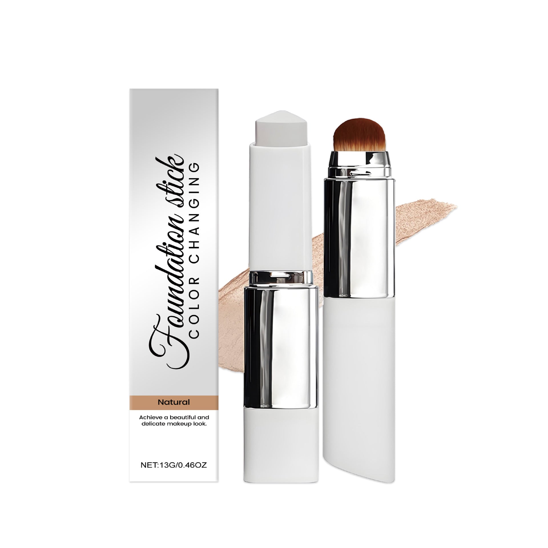 Faccelove Foundation natural color shade swatch
