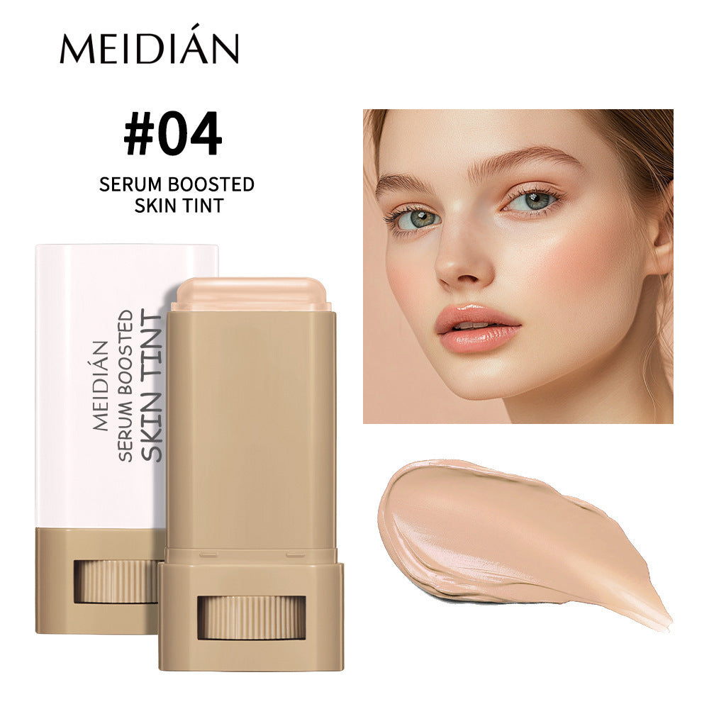 Foundation stick shade 5 caramel swatch