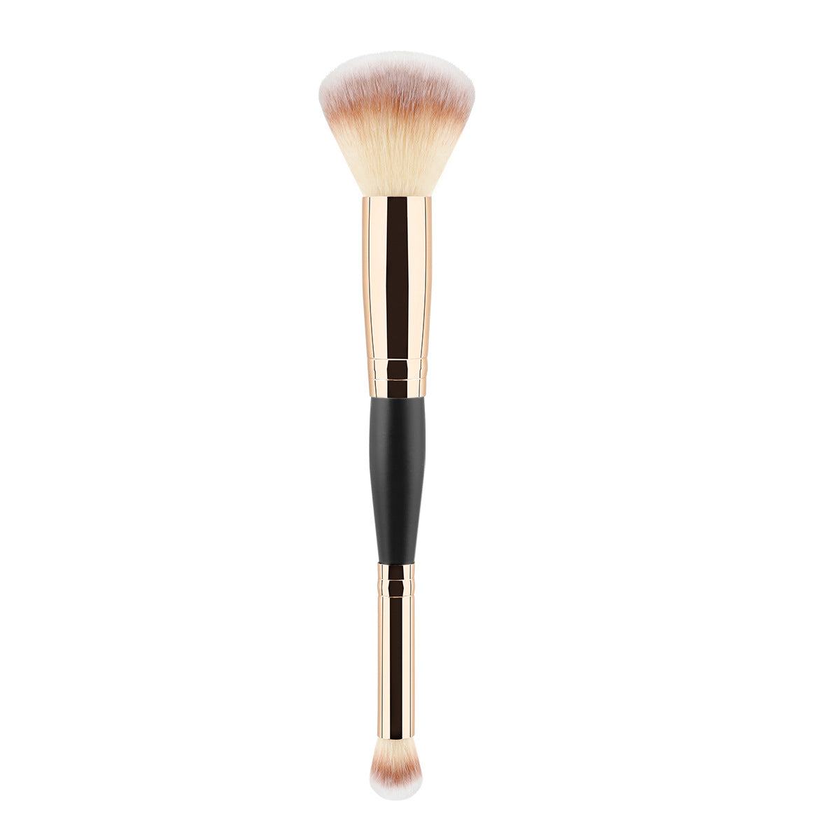 Pro Dual-End Brush gold close-up