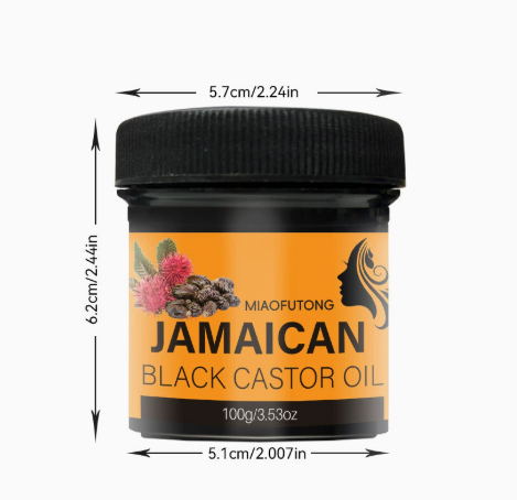 Lumivie Castor Oil Hair Emulsion 100g bottle label three for stronger looking strands